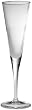 Bormioli Rocco Party Flute Stemware, Set of 4, Gift Boxed