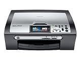 Brother DCP-770CW Tintenstrahl-Multifunktionsgeraet (Drucker, Scanner, Kopierer) mit LCD-Farbdisplay und integriertem LAN-/WLAN-DCP-Server