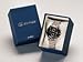 Casio Men's EF341D-7AV Silver Stainless-Steel Quartz Watch with White Dial