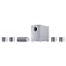 Canton Movie 65 CX 2-Wege 5.1 Lautsprecher-System silber