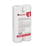 Cash Register Paper Rolls, 1 3/4 (44mm) x 138 Ft., 10 Rolls per Pack (UNV35744) Category: ATM, Cash Register and POS Paper Rolls
