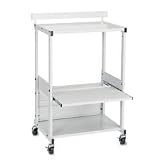 21%2BQV4WGr2L. SL160  BALT 25983 Stax Dual Purpose Printer Stand w/3 Shelves, 25w x 20d x 42 1/2h, Gray