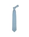 Kenzo Stars Geometric Pattern Woven Silk Tie Sky Blue