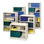 HON S60ABCP 34-1/2 by 12-5/8 by 59-Inch Metal Bookcase with 4 Shelves, Black