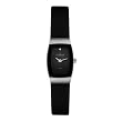 Skagen Women's 271SSLB Steel Collection Slim Black Leather Watch
