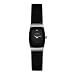 Skagen Women's 271SSLB Steel Collection Slim Black Leather Watch