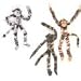 16'' 3 Assorted Long Limbed Camouflage Monkeys- Case of 24