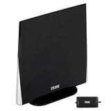 Terk Omni-Directional Amplified Flat Digital Tv Antenna 360 Degree Reception Pattern Ul Listed