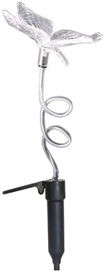 Apat Electrical Limited PL-1050-29E Solar-Powered LED Stake Light, Color-Changing Butterfly - Quantity 12