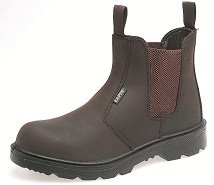 Capps LH408 Non Metallic Leather Safety Dealer Boot With 200 Joule Composite Toe Caps (UK 9/EURO 43)