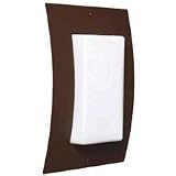 115 Outdoor Light Wall Fixture in Stainless Steel & Opal Glass