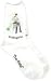 K Bell The Girls Socks Knitting Girl White GRL-067W; 2 Items/Order