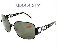 21%2BRxEoWIIL Miss Sixty Sunglasses MX361S 01A Metal Rhinestones Black