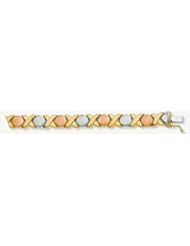 7mm 14k Stampato Bracelet 7"