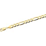 14K Yellow Gold Figaro Chain - 16 inches
