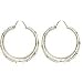Dangle Long Earring in Sterling Silver Indian Style 2 inches (ers179)