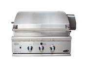 DCS : BGB30BQRL + BGB30-CSS, 30 Inch Built-in Gas Grill Heavy-Duty Rotisserie, Smart Beam - Liquid Propane