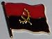Country Flag Enamel Pin Badge - Angola
