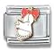 Clearly Charming With Lipstick Olivia The Pig Animal Theme Italian Charm Bracelet Link