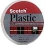 3M Company 3/4X125 Trans Plas Tape (Pack Of 6) 190Tran Colored Plastic Tape