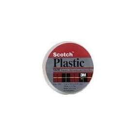 3M Company 3/4X125 Trans Plas Tape (Pack Of 6) 190Tran Colored Plastic Tape