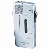PSPLFH048800B - Pocket Memo 488 Slide Switch Mini Cassette Dictation Recorder