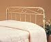 Brass Colored Queen Metal Headboard - Coaster 2860