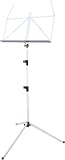 K&M Rainbow Series Music Stand: White