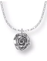 Boma Sterling Silver Rose Necklace