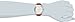Timex Women's T2P069KW Ameritus Multi-Function White Dial, Red Croco Patterned Leather Strap Watch