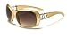 Dg Woman's High Fashion GOLD Sunglasses Exclusive Design Eyewear #40905