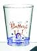LiGHT uP 2 oz SHOT GLASS party flashing BOTTOMS UP