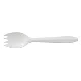 Polypro Med Wt Spork Bulk Whi 1M