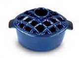 Review Minuteman  / Minuteman T-50BL 2.2 qt Enamel Steamer - Lattice Top - Blue