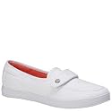 Grasshoppers Windsor Slip Ons WHITE 8 N Wmns
