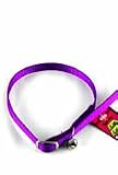 Four Paws Adjustable Cat Safety Collar / Bell Purple - B0002DJVIM