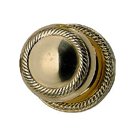 Charleston Collection - Door Knob & Rose - Double Dummy - Polished Brass