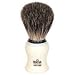 Omega Creamy Curved Handle Pure Badger Shaving Brush - #13109