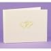 Hortense B. Hewitt Linked Heart Guest Book - Ivory (7.5