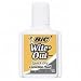 Correction Fluid, Quick Dry Formula, 20ml, White (BICWOFQD12WHI) Category: Correction Fluid