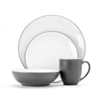 Noritake Colorwave Graphite Holiday Accent Plate