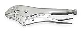 Curved Jaw Locking Plier,10 In,Steel Westward 1ECE6