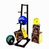 CAP Barbell 18 Pound Kinesi-O-Ball Set with Rack