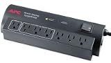 APC P7GT 7 Outlet 120V Power-Saving Essential SurgeArrest with Phone Line Protection