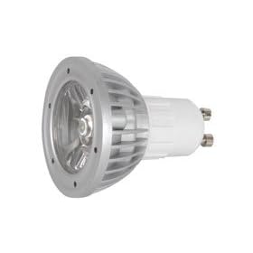 GU10 Mains Voltage 3W LED Lamp, White