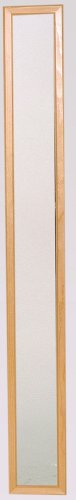 アイワーク スリムミラー 高さ150cm ナチュラル MI0328 