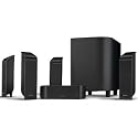 Infinity TSS-1200 5 compact satellite speakers and a powered subwoofer Charcoal