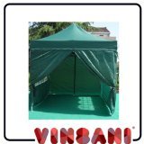 NEW WATERPROOF 2.5M X 2.5M POP UP TENT GAZEBO MARQUEE PARTY TENT CANOPY+4 SIDES (GREEN)