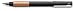 Lamy Accent Black Matte Finish with Brown Grip Medium Point Fountain Pen - L97-LOF