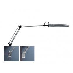Architetto Lamp with Clamp (Silver White) (26H x13.3W x3.9D) by Italuce